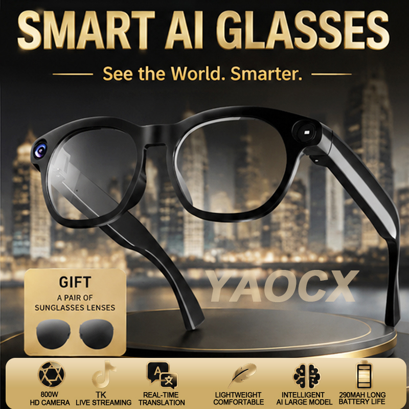 Audio Music Online Free - NIEUWE CY03 Smart Glasses 800W HD