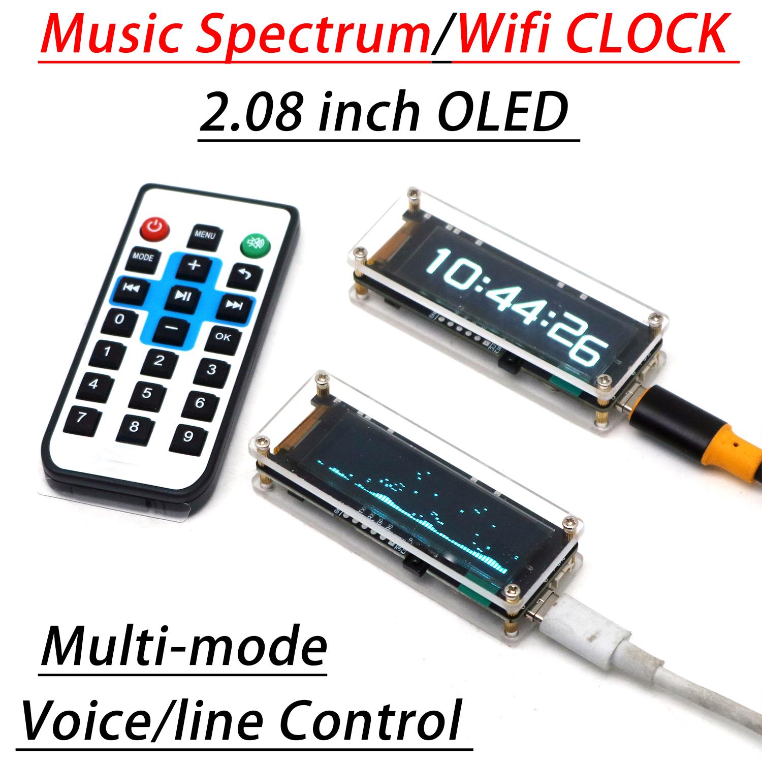 Audio Music Apps - 2,08 inch OLED Audio Muziek Spectrum