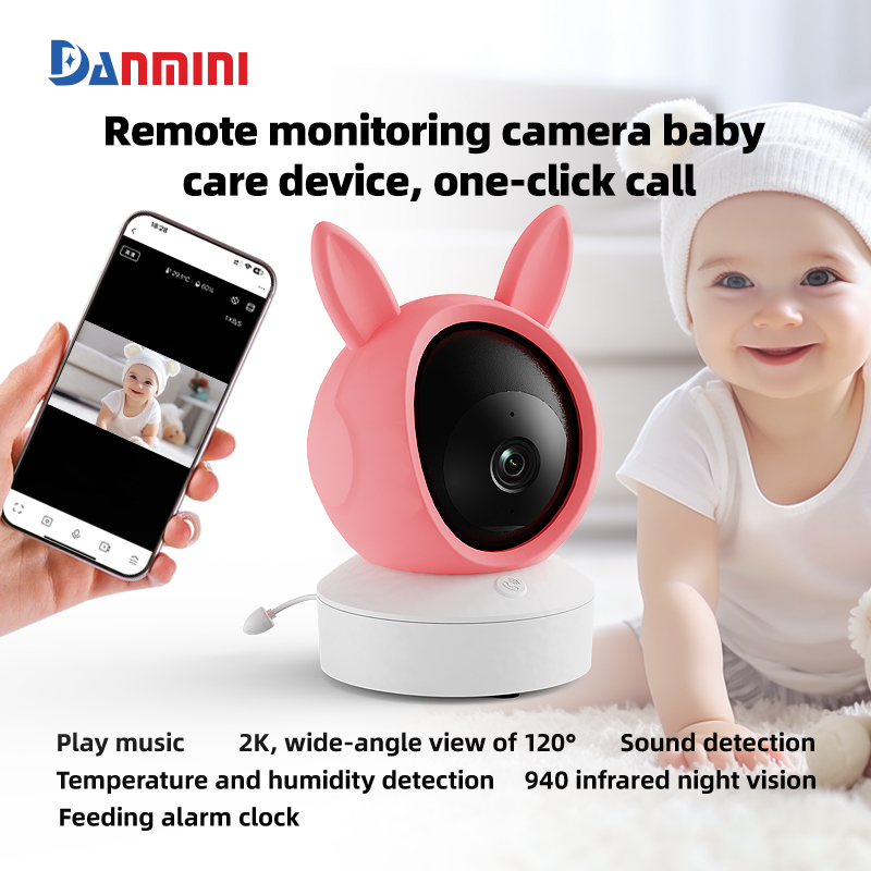 Audio Music Apps - Danmini 1080P Babyfoon Mobiele Tuya App