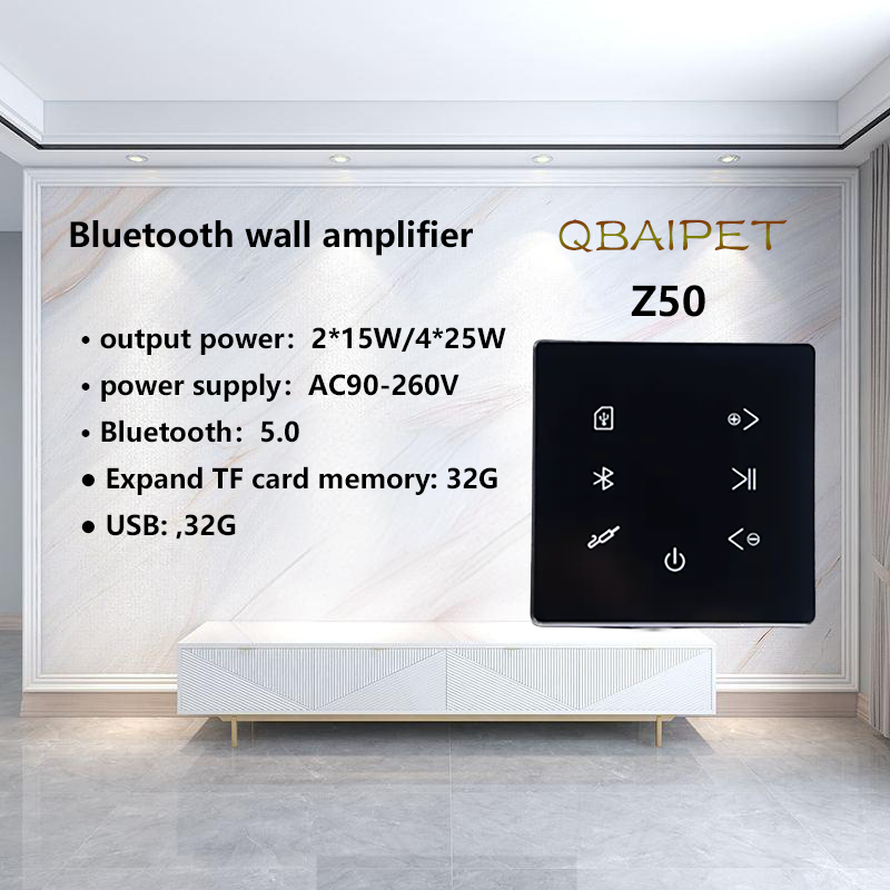 Audio Music Background - Bluetooth Muur Versterker Home Theater Geluidssysteem
