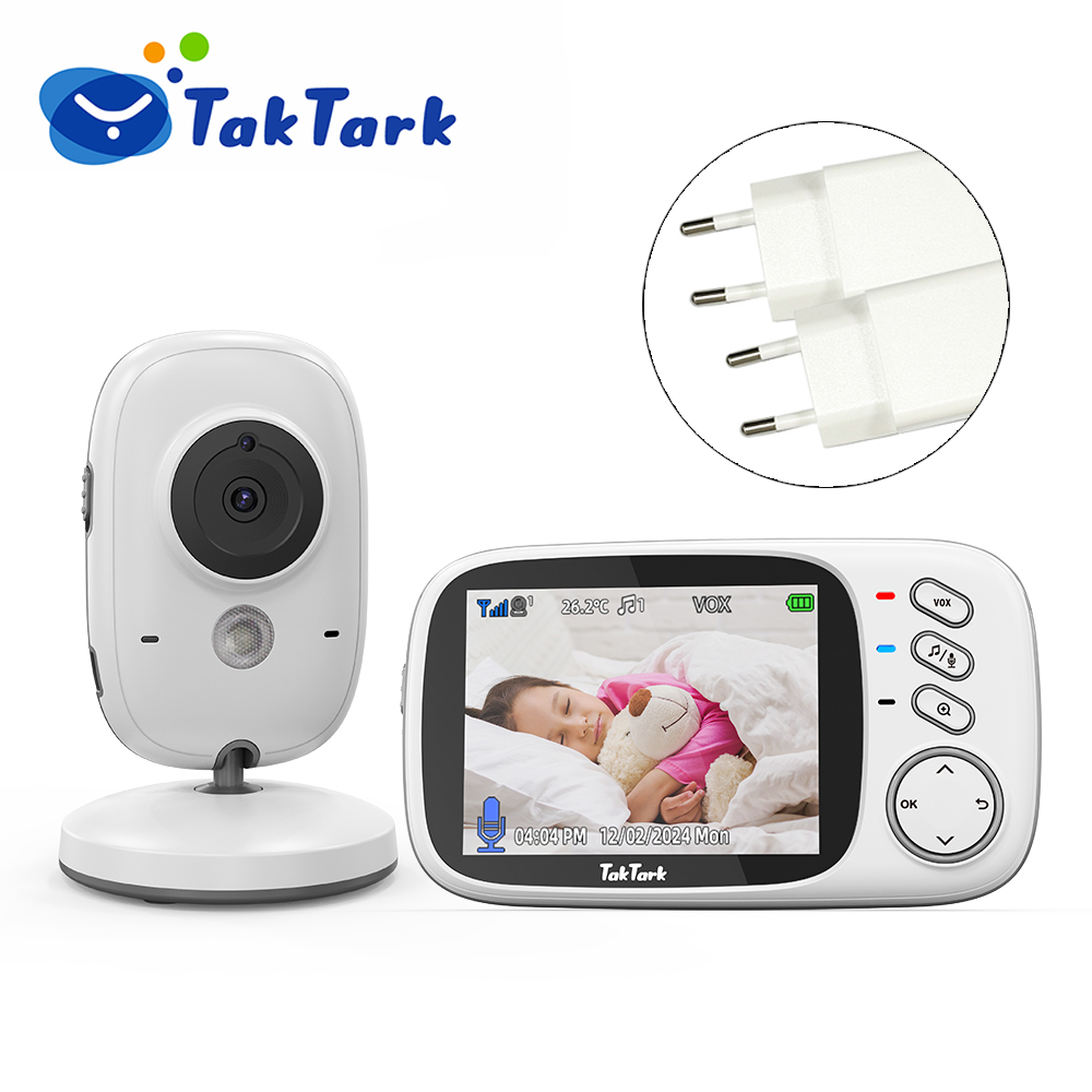 Audio Music Effect - TakTark 3,2 inch draadloze video-babyfoon met