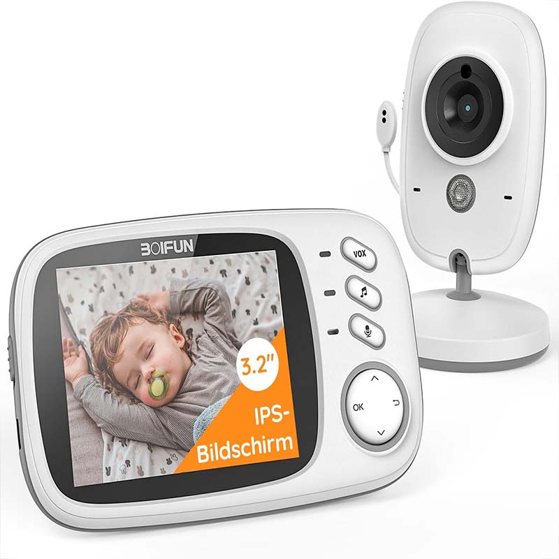 Audio Music Apps - Boifun 3,2 inch digitaal LCD-scherm draadloze