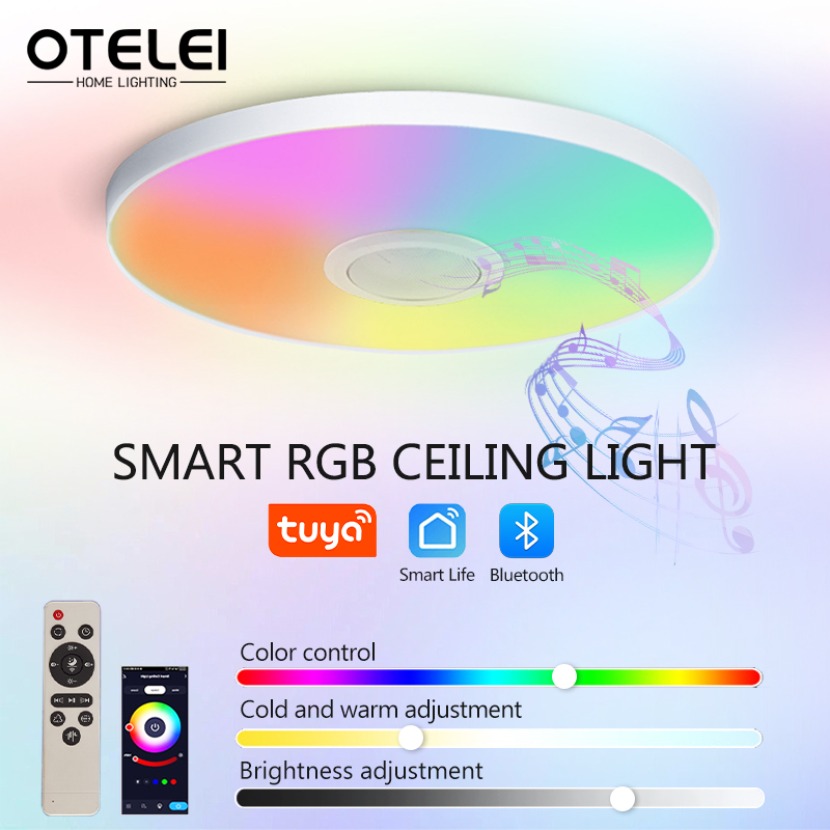 Audio Music Apps - TUYA Smart Music Plafondlamp LED RGB