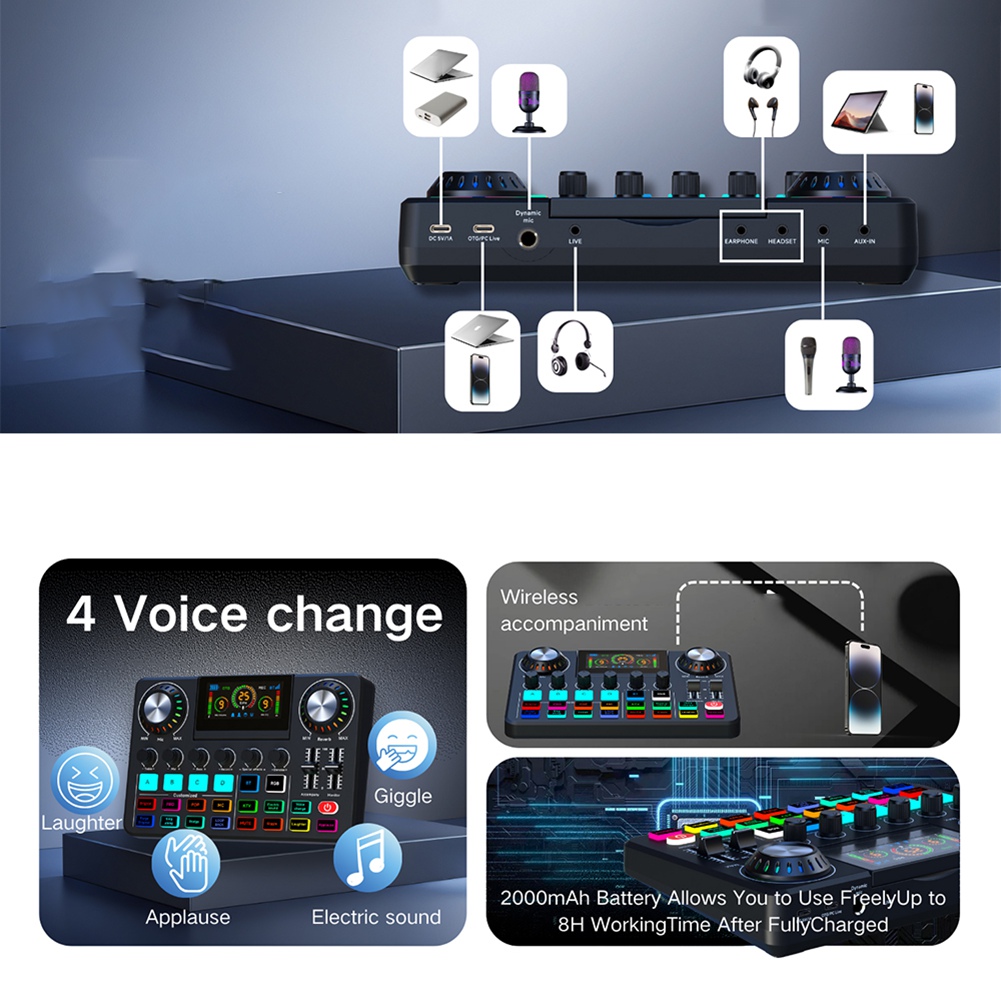 Audio Music Changer - ABYA Audio Mixer, Live Soundcard met