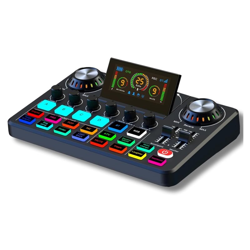 Audio Music Changer - ABLB-audiomixer, live geluidskaart met DJ-mixereffecten en