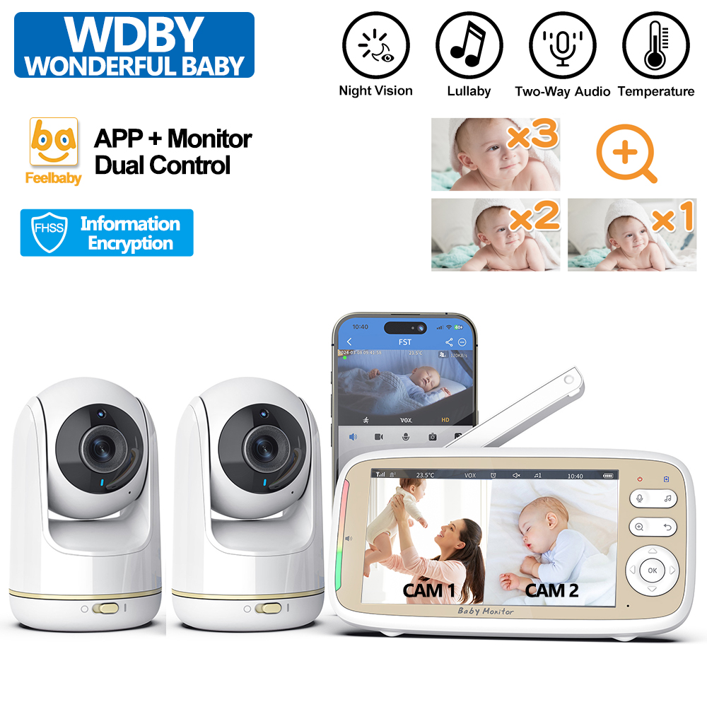 VB803 PRO Babyfoon, met 2st Zo - Zoom Audio Music recensie en prijs
