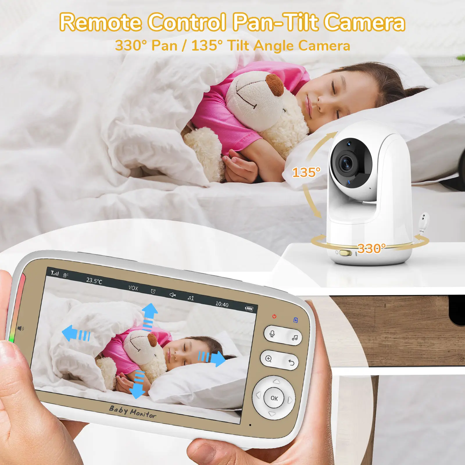 VB803 PRO Babyfoon, met 2st Zo - Zoom Audio Music recensie en prijs