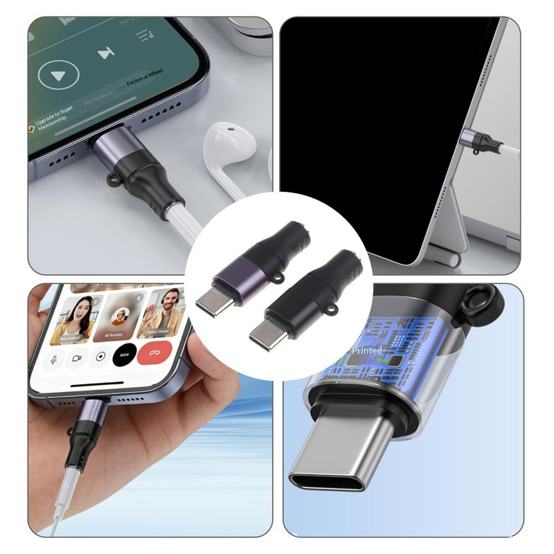 Type C naar 3,5 mm jack DAC-de - Audio Music Online Free recensie en prijs