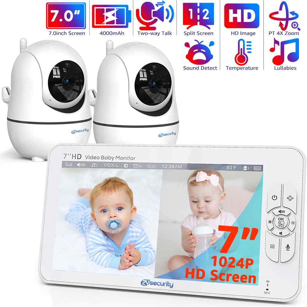 7,0 inch video-babyfoon HD ges - Zoom Audio Music recensie en prijs