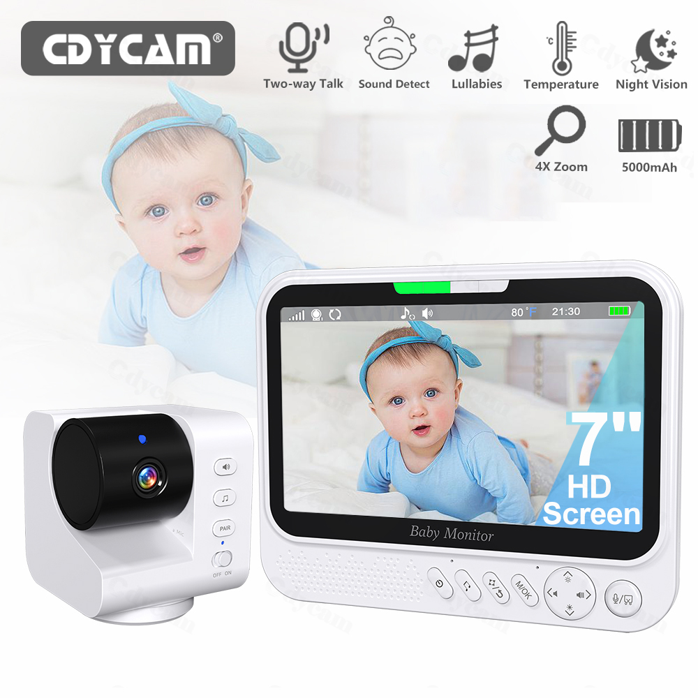 7'' Video-babyfoon met 4x zoom - Zoom Audio Music recensie en prijs