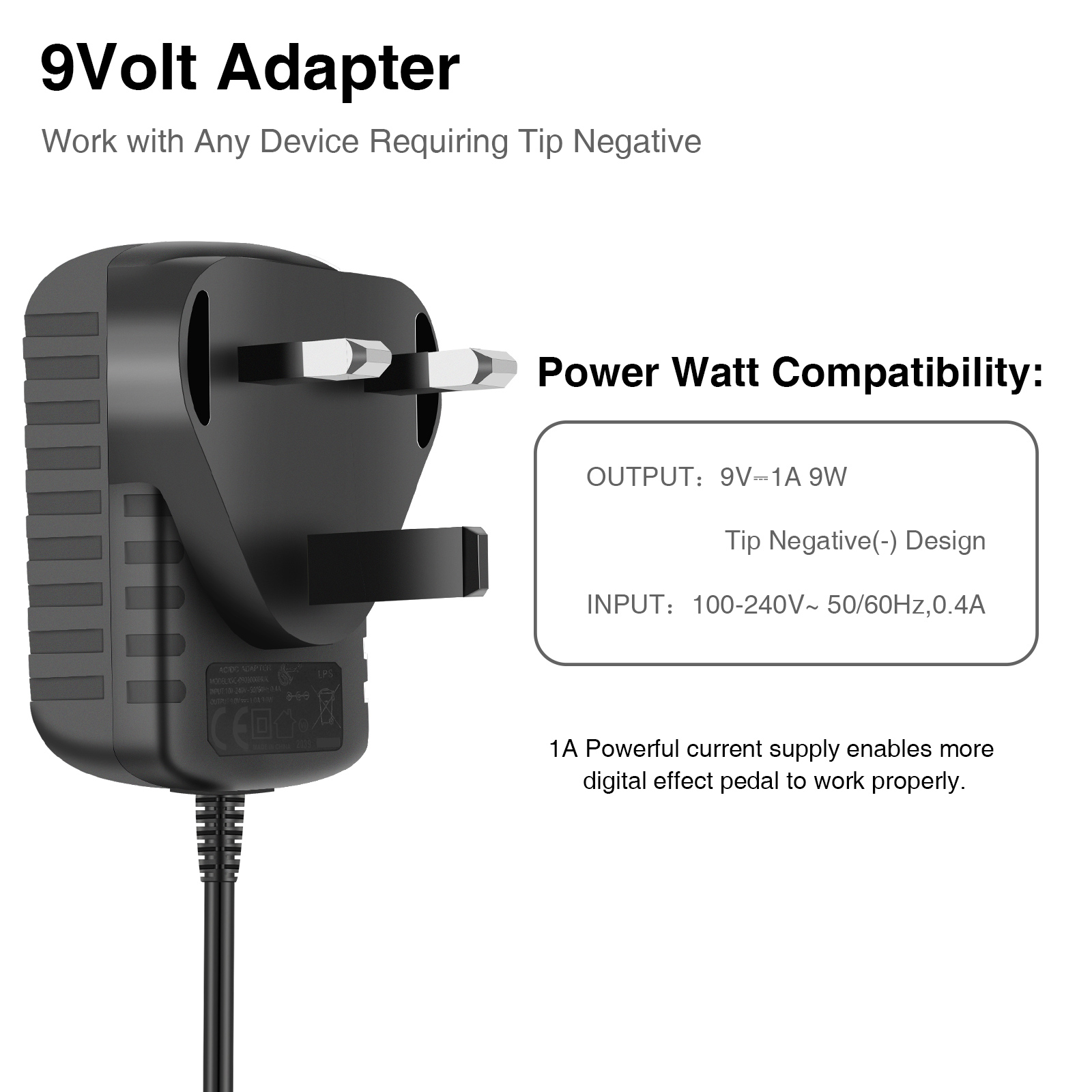 Lekato Power Adapter 6 Maniere - Audio Music Effect recensie en prijs