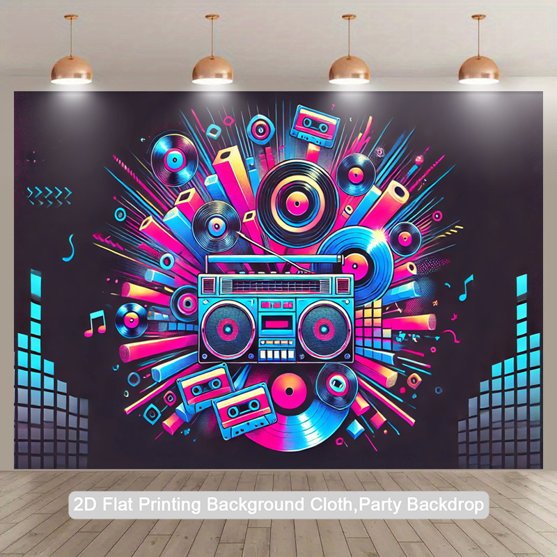 2D plat, 1-delig product. Retr - Audio Music Background recensie en prijs