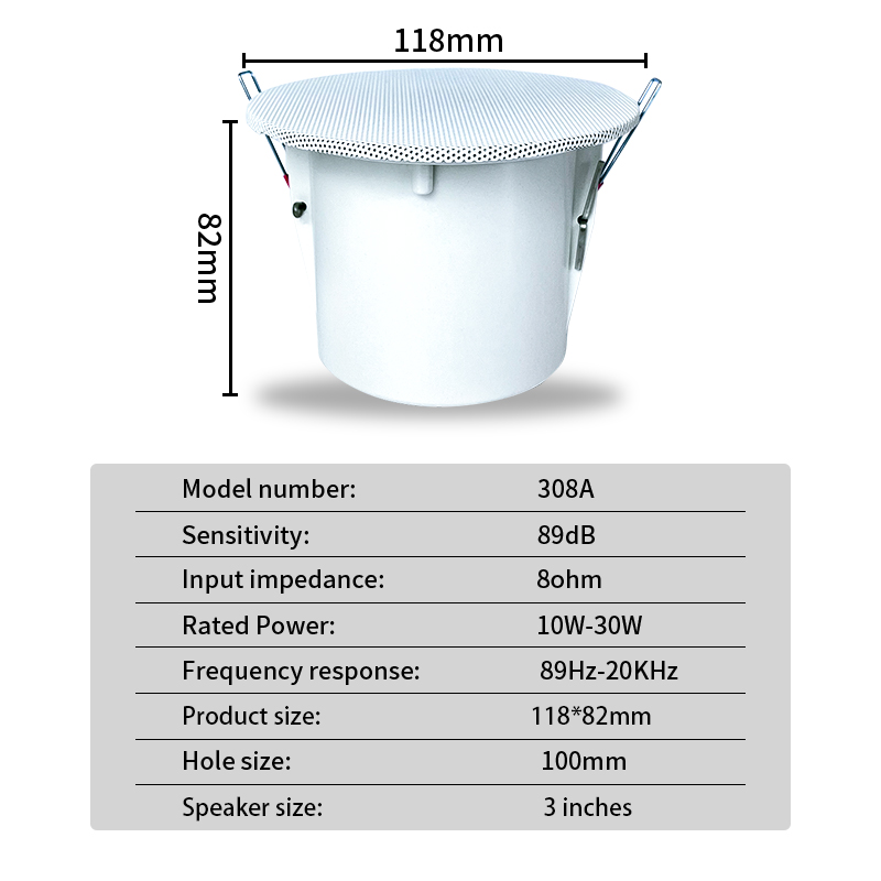 3 inch 8 Ohm Surround Sound Lu - Audio Music Background recensie en prijs