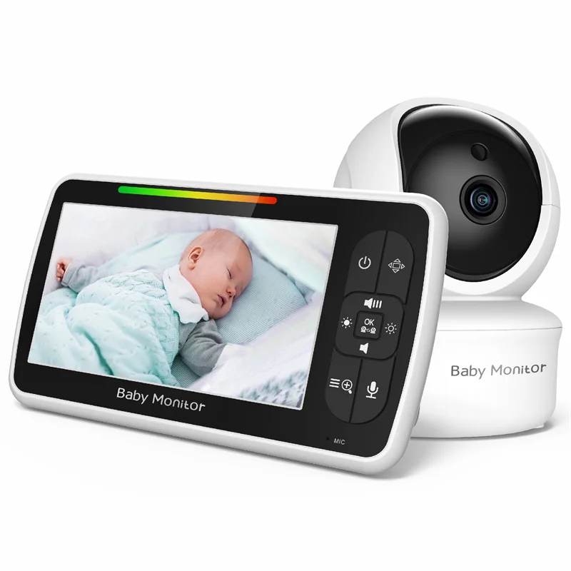 5 inch video-babyfoon met pan- - Zoom Audio Music recensie en prijs