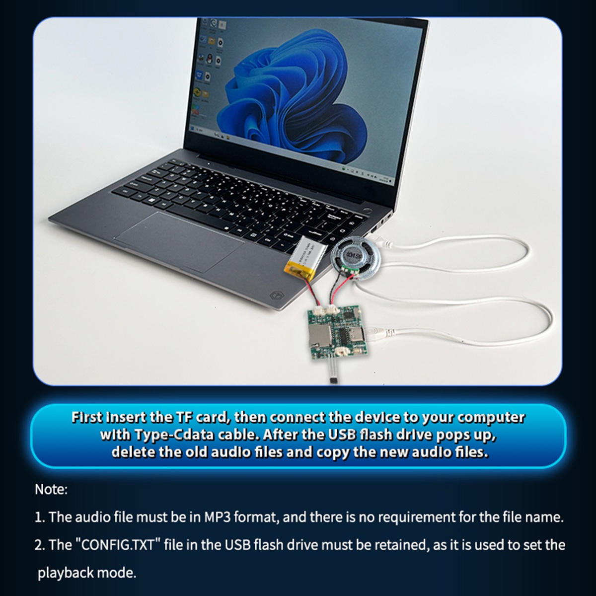 Programmeerbare geluidsopnamem - Mp3 Audio Music Download recensie en prijs