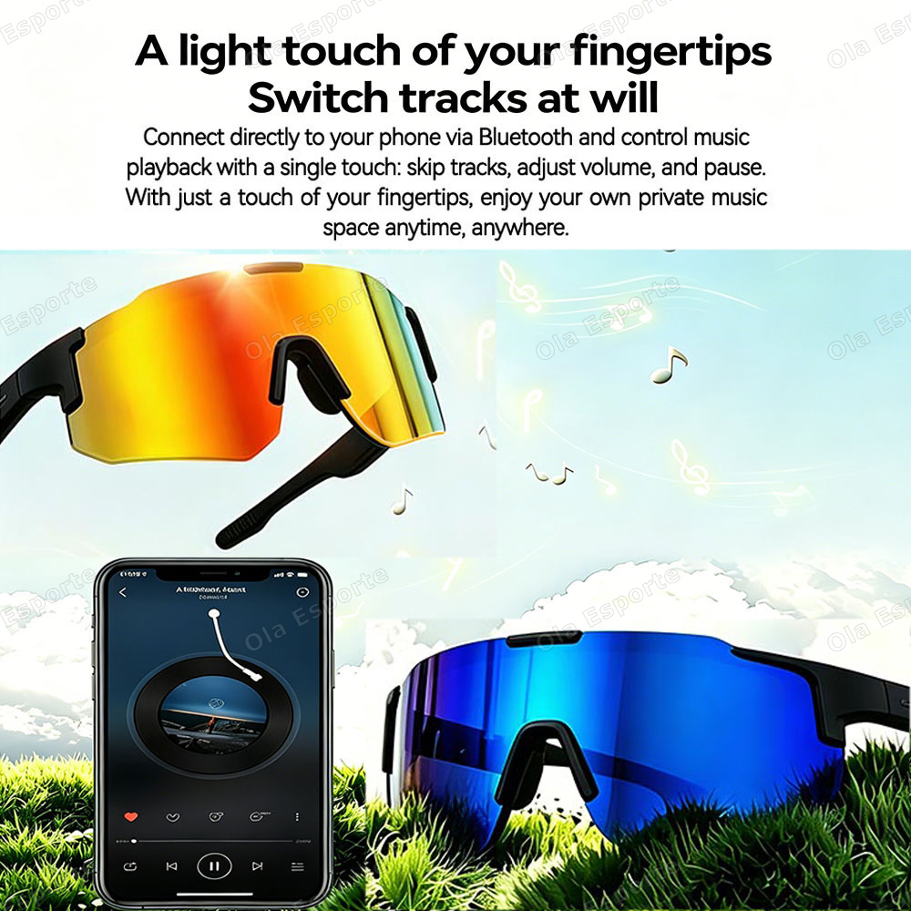 Fietsen Slimme bril Camera Blu - Audio Music Arabic recensie en prijs