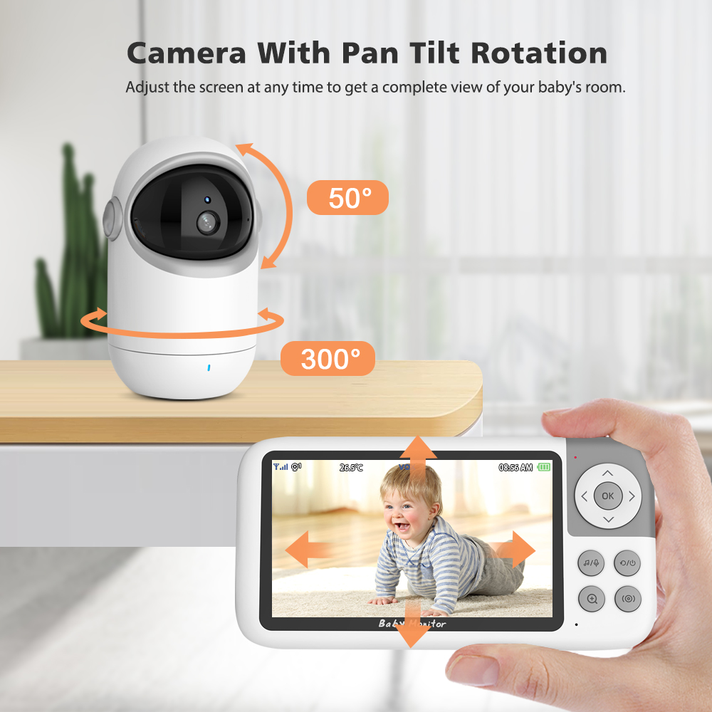 Babyfoon Pan Tilt Beveiligings - Zoom Audio Music recensie en prijs