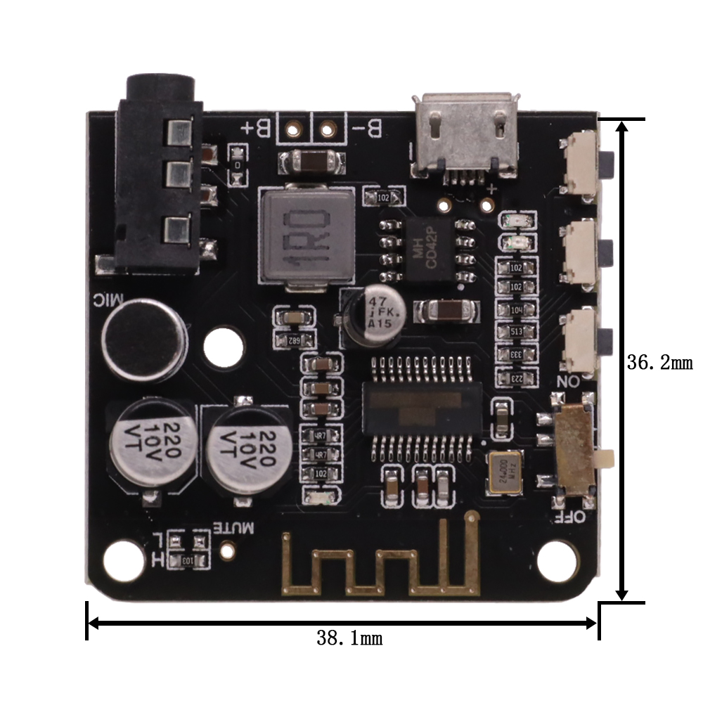Bluetooth 5.0 Mp3 Decoder Boar - Music Audio Pro recensie en prijs