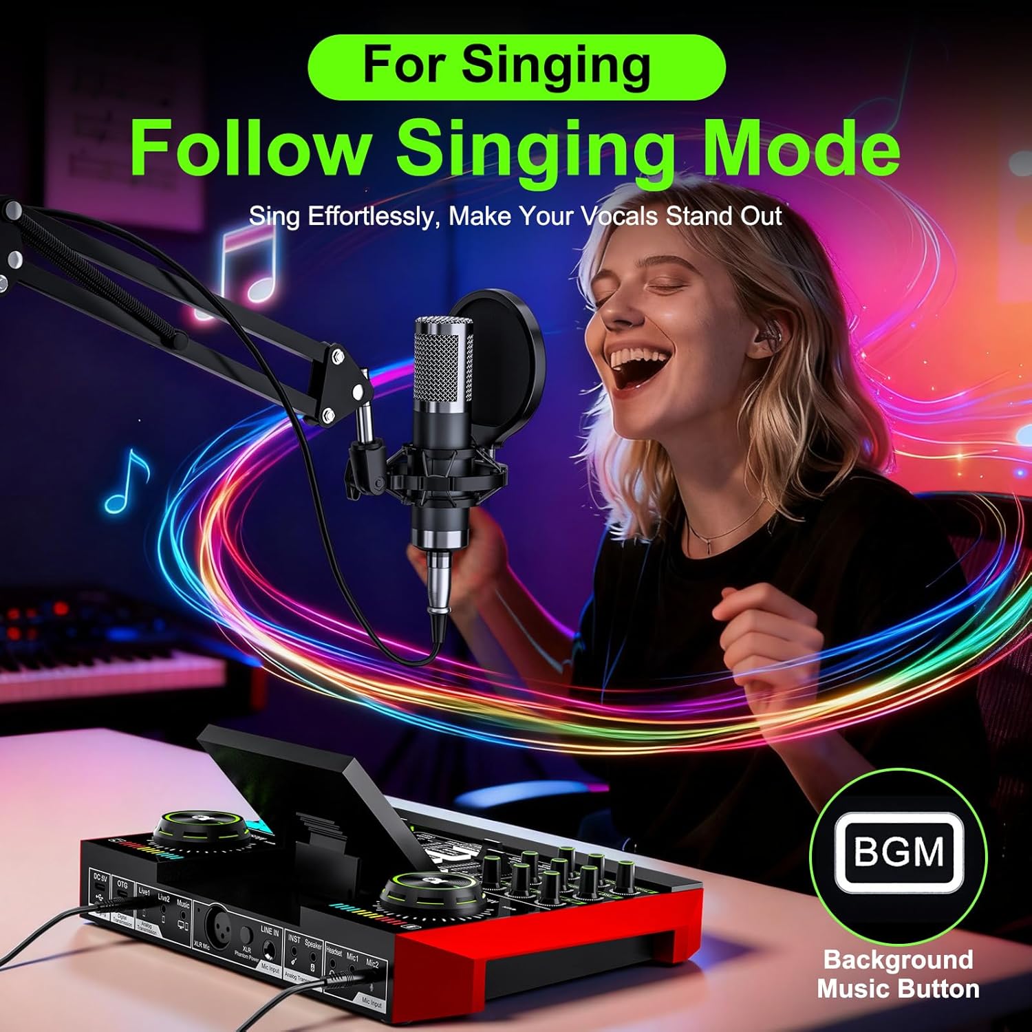 Tenlamp G10 Live streaming aud - Audio Music Changer recensie en prijs
