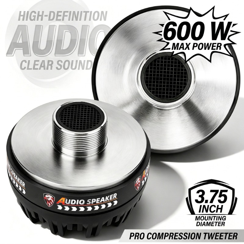 2 stuks 3,75 inch titanium twe - Music Audio Pro recensie en prijs