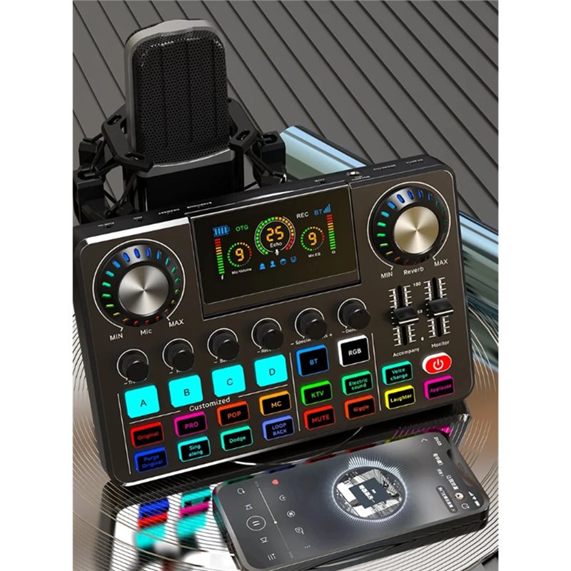 ABLB-audiomixer, live geluidsk - Audio Music Changer recensie en prijs