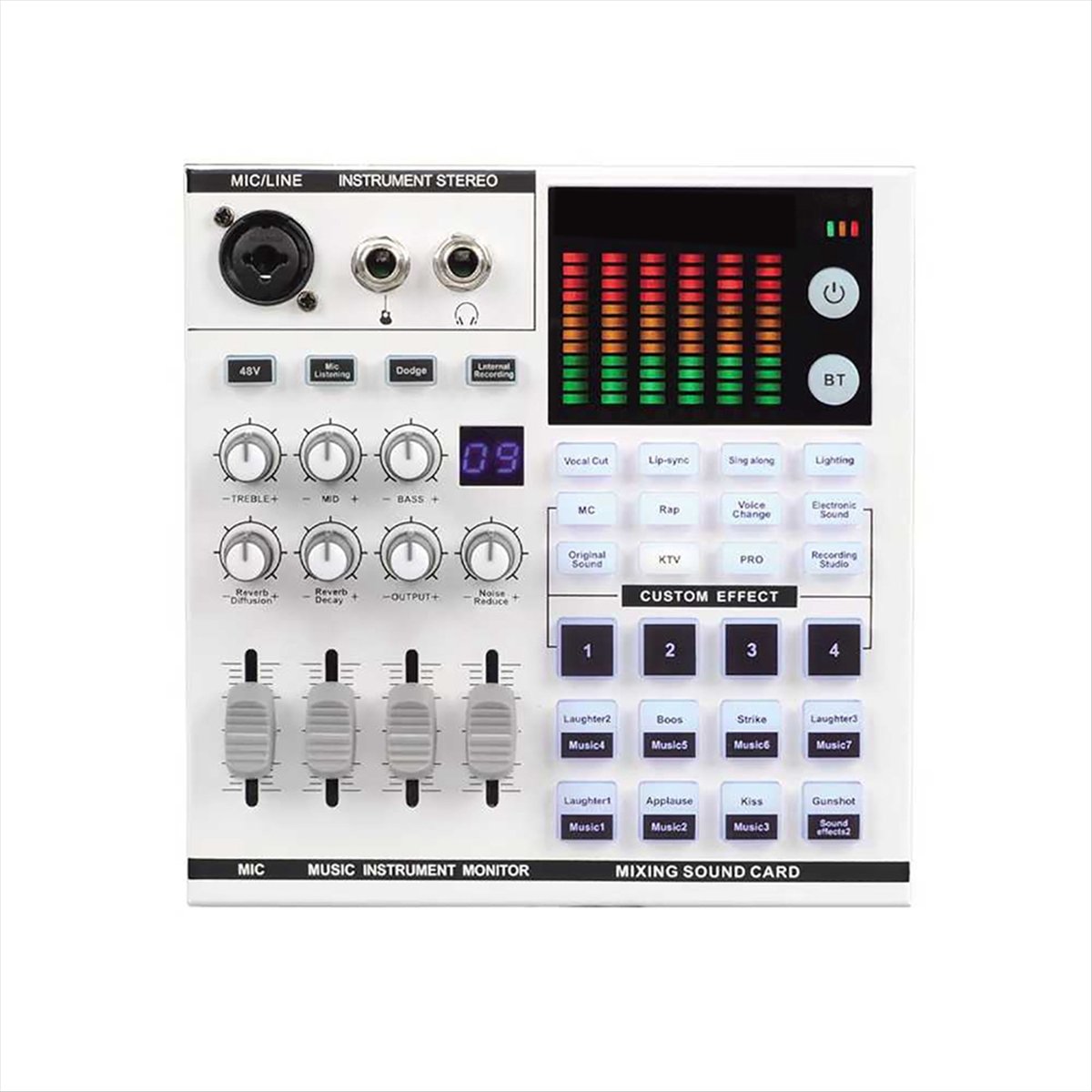 DTC5 SN800 Live Sound Card Voi - Audio Music Changer recensie en prijs