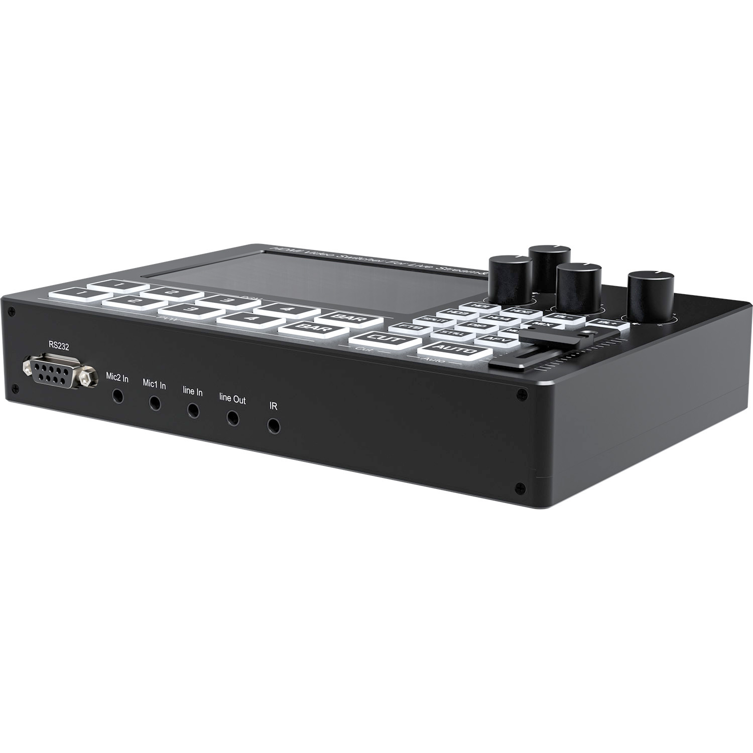 1080P 4-kanaals HDMI live stre - Audio Mixer 4 Channel recensie en prijs