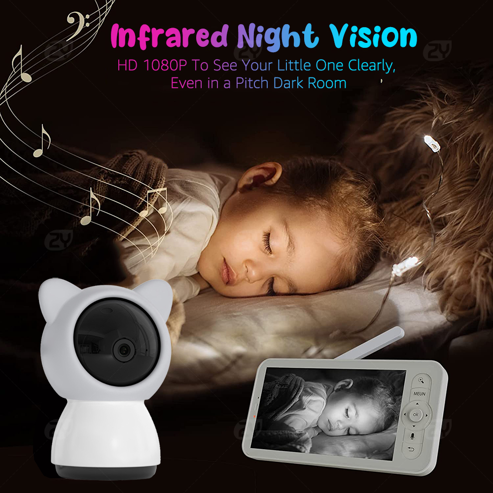 WiFi-babyfoon met APP, 5-inch  - Audio Music Apps recensie en prijs