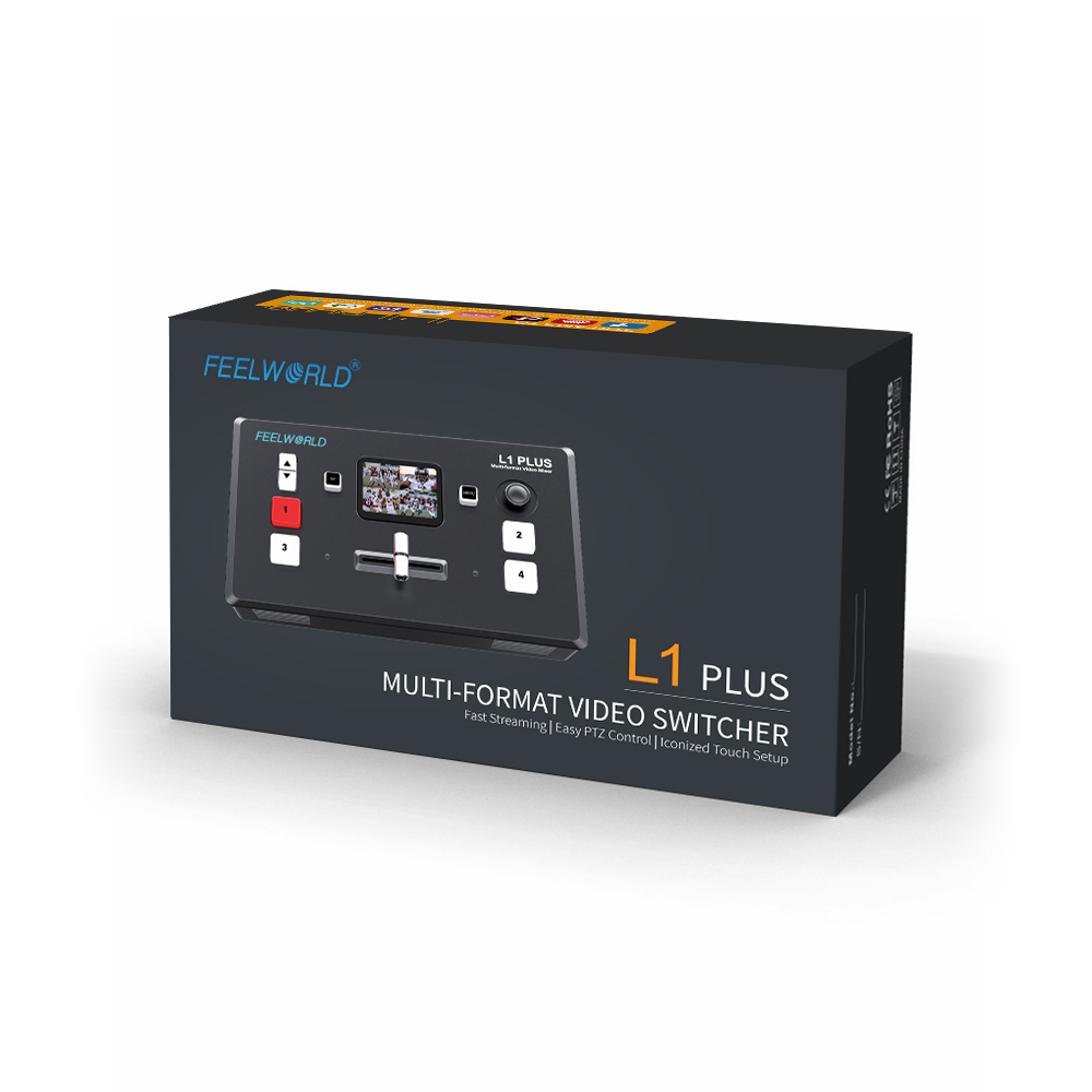 FEELWORLD L1 PLUS Multi-camera - Audio Mixer 4 Channel recensie en prijs